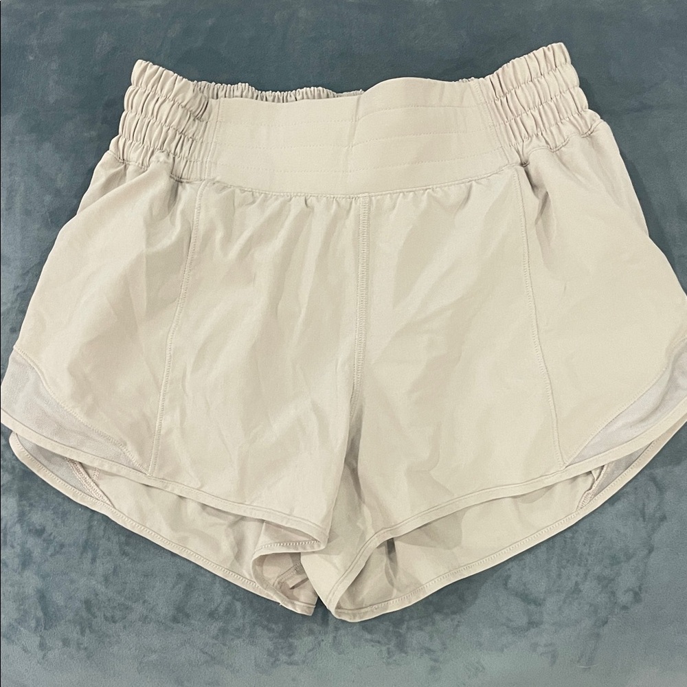 Lululemon Athletica Women's Beige Athletic Shorts